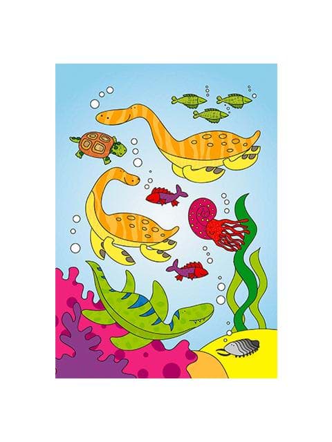Galt Water Magic Sihirli Boyama Kitabı - Dinosaurs resmi