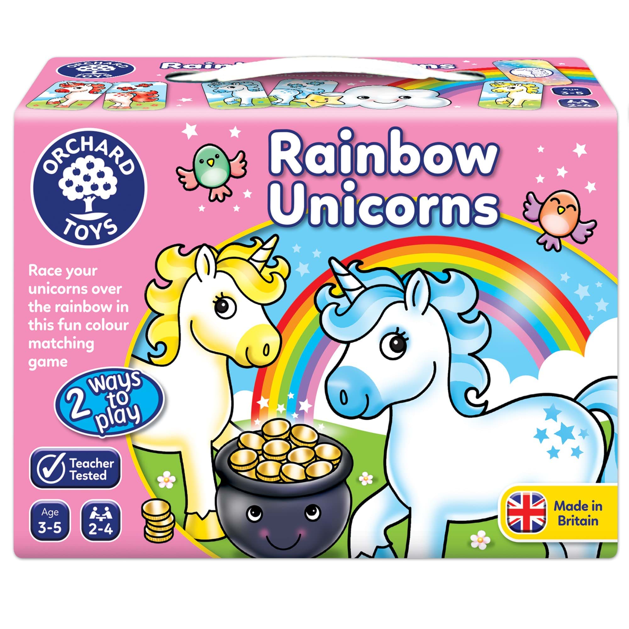 Orchard Rainbow Unicorn Eğitici Kutu Oyunu resmi