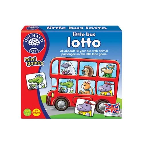 Orchard Little Bus Lotto Mini Kutu Oyunu resmi