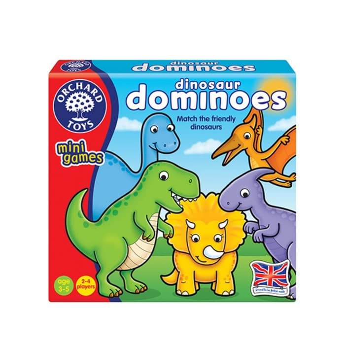  Orchard Dinosaur Dominoes Mini Kutu Oyunu resmi
